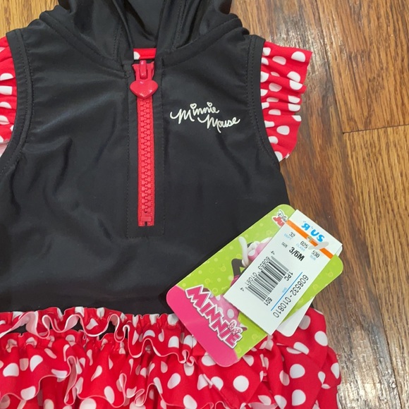 NWT Minnie Swimsuit & Coverup - Picture 3 of 3